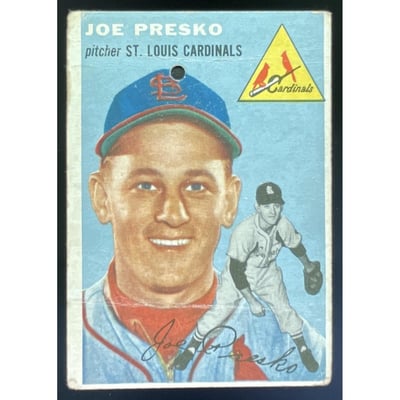 1954 Topps #135 Joe Presko