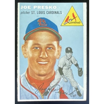 1954 Topps #135 Joe Presko