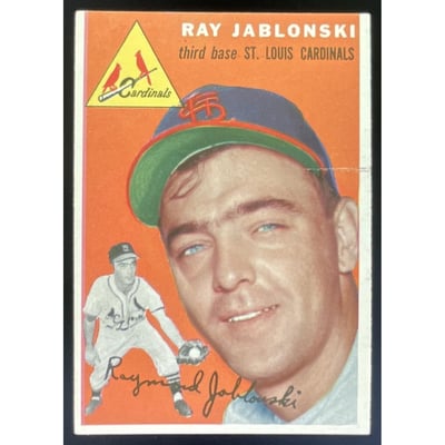 1954 Topps #26 Ray Jablonski