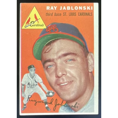 1954 Topps #26 Ray Jablonski
