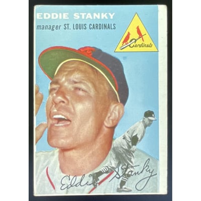 1954 Topps #38 Eddie Stanky