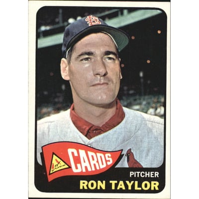 1965 Topps #568 Ron Taylor SP