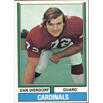 1974 Topps #32 Dan Dierdorf