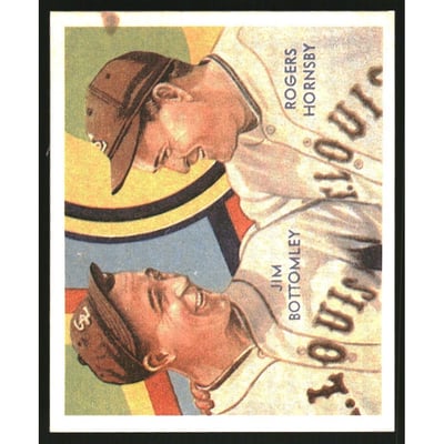 1981 Diamond Stars Continuation Den's #119 Jim Bottomley/Rogers Hornsby