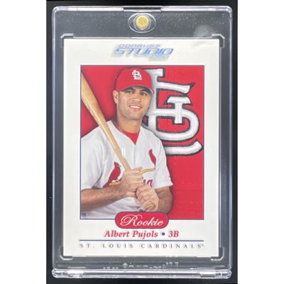 2001 Donruss Studio #191 Albert Pujols RC /700