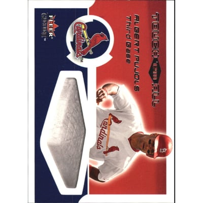 2002 Fleer Genuine Touch Em All #3 Albert Pujols