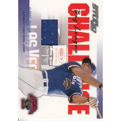 2003 Studio Big League Challenge Materials #BLC29 Albert Pujols 03 Jsy