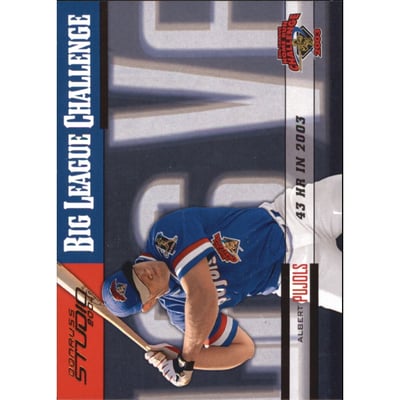 2004 Studio Big League Challenge Gold #2 Albert Pujols Right