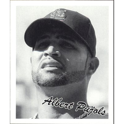 2008 Upper Deck Goudey Mini Red Backs #251 Albert Pujols 36 BW