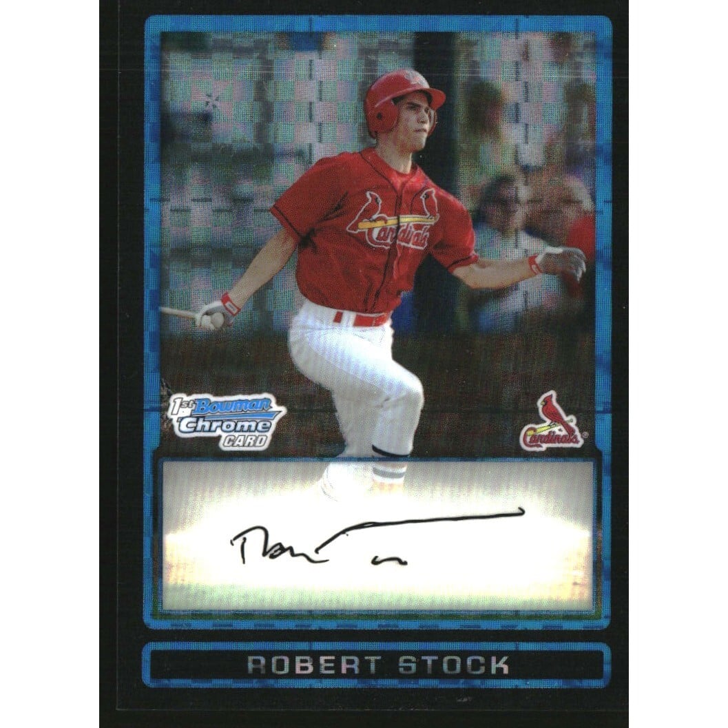 2009 Bowman Chrome Draft Prospects X-Fractors #BDPP39 Robert Stock