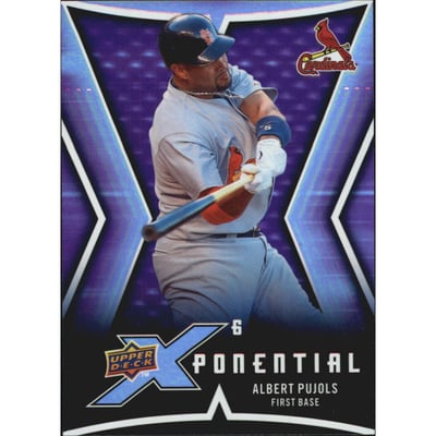 2009 Upper Deck X Xponential 6 #AP Albert Pujols
