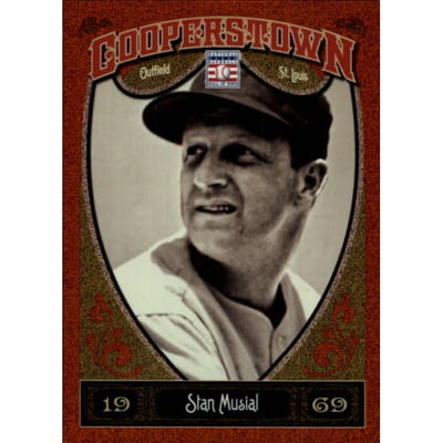 2013 Panini Cooperstown Orange #56 Stan Musial
