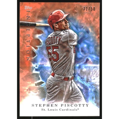 2017 Topps Inception Orange #85 Stephen Piscotty