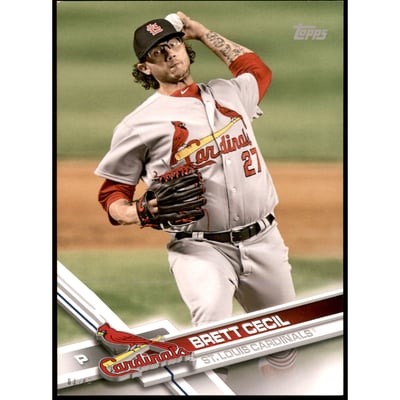 2017 Topps Update 5x7 #US199 Brett Cecil