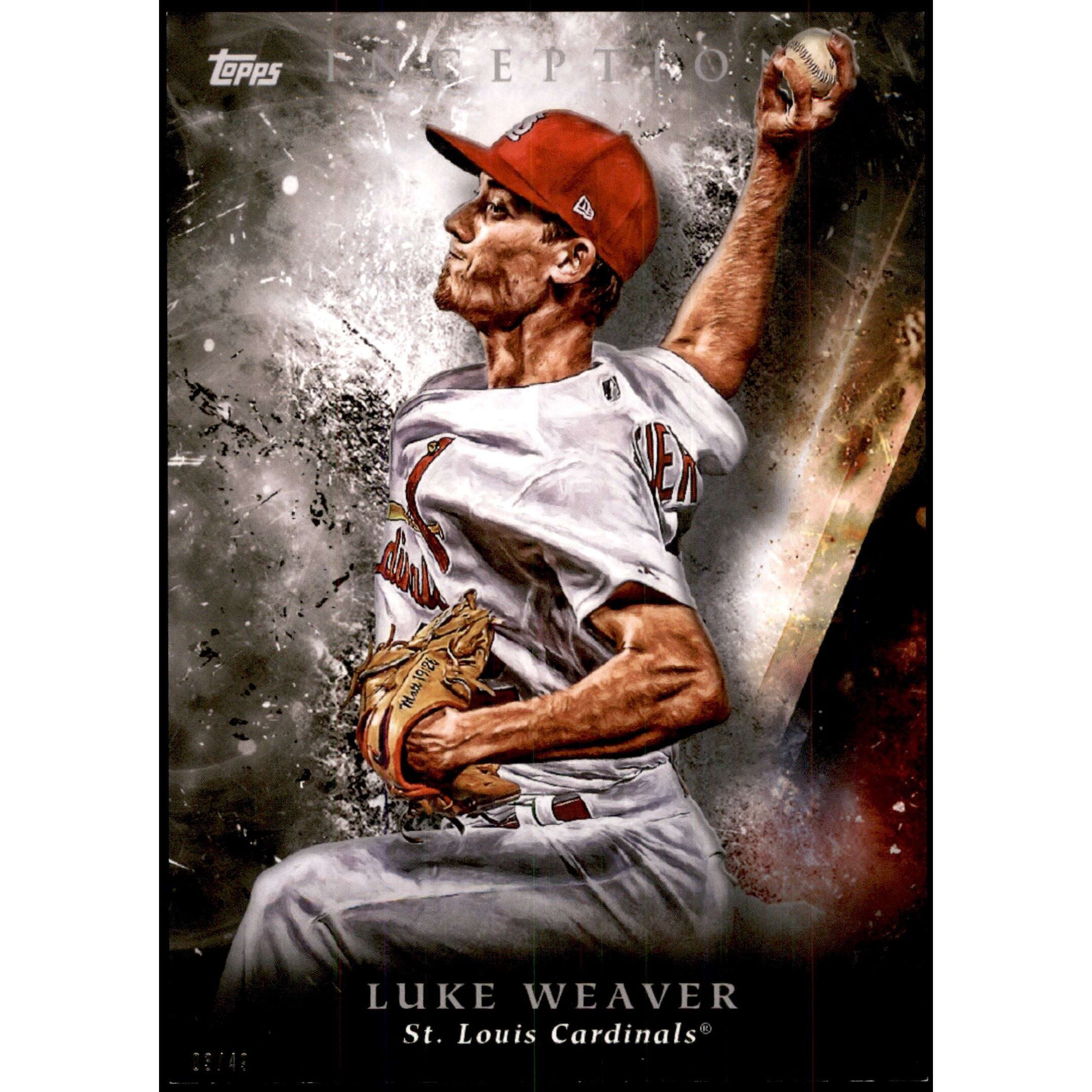 2018 Topps Inception 5x7 #85 Luke Weaver