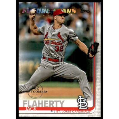 2019 Topps Factory Set 582 Montgomery #321 Jack Flaherty FS