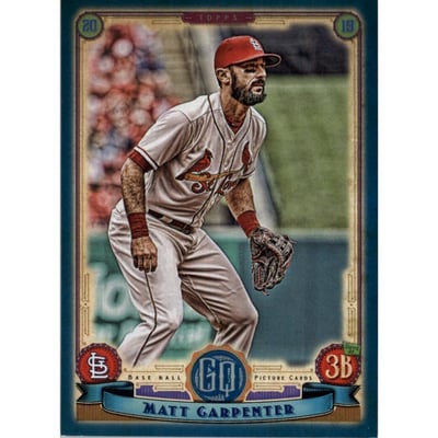 2019 Topps Gypsy Queen Indigo #292 Matt Carpenter