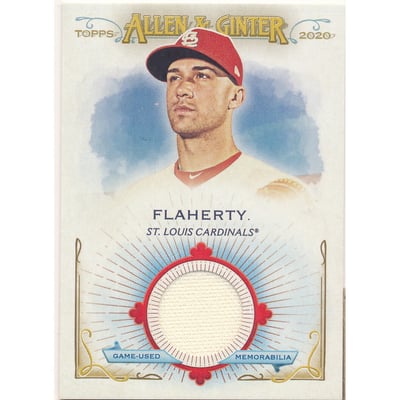 2020 Topps Allen and Ginter Relics #FSRBJF Jack Flaherty B