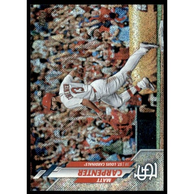 2020 Topps Factory Set Walmart Foilboard #113 Matt Carpenter