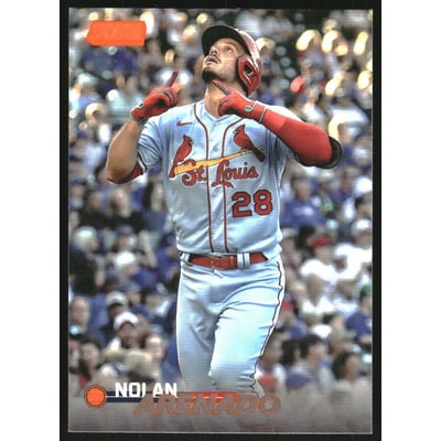 2023 Stadium Club Orange Foil #88 Nolan Arenado