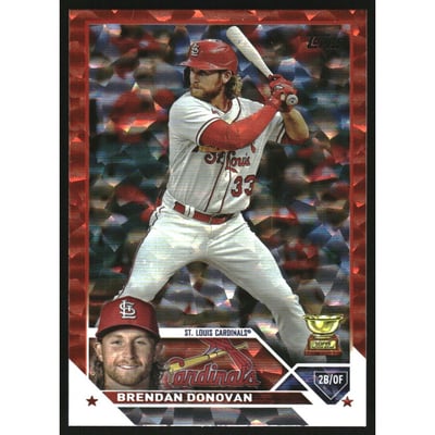 2023 Topps Orange Foil #584 Brendan Donovan