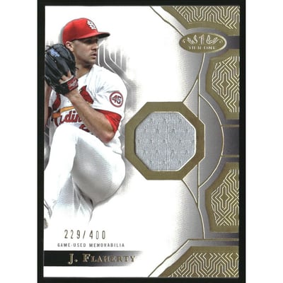2023 Topps Tier One Relics #T1RJF Jack Flaherty B/400