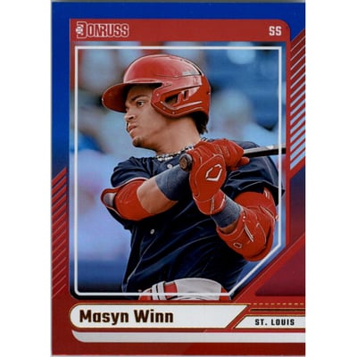 2024 Donruss Red and Blue #93 Masyn Winn
