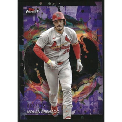2024 Finest Purple Refractors #237 Nolan Arenado