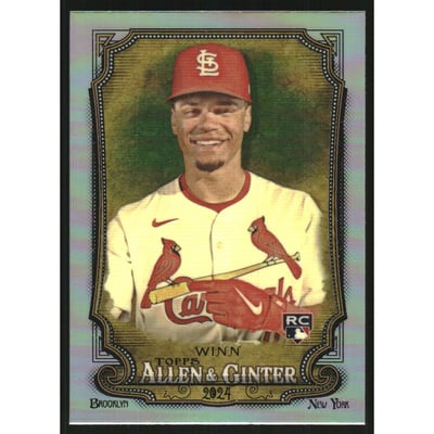 2024 Topps Allen and Ginter Chrome Refractors #24 Masyn Winn