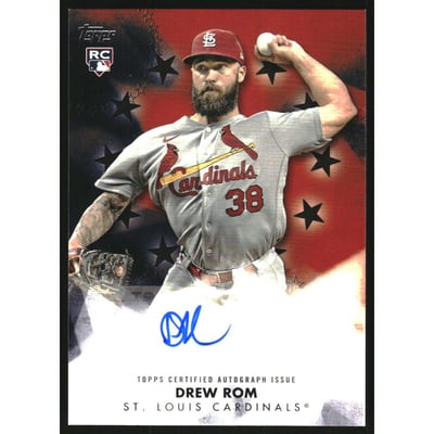 2024 Topps Baseball Stars Autographs Black #BSAROM Drew Rom S2