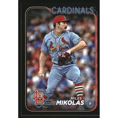 2024 Topps Black #287 Miles Mikolas