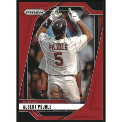 2025 Panini Prizm Prizms Red #97 Albert Pujols