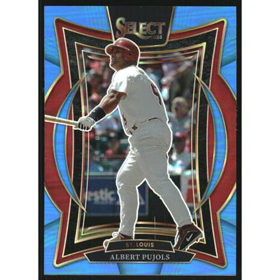 2025 Select Light Blue Prizms #86 Albert Pujols
