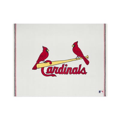 St. Louis Cardinals Barefoot Dreams 54" x 72" CozyChic Throw Blanket