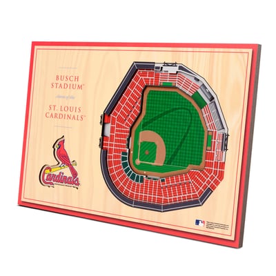 St. Louis Cardinals Fanpoint 14'' x 10.5'' 3D StadiumView Desktop Display