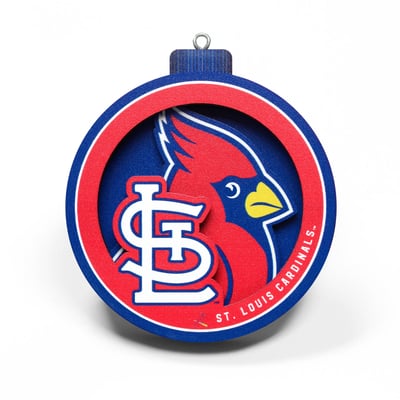 St. Louis Cardinals Fanpoint 3D Logo Series Ornament