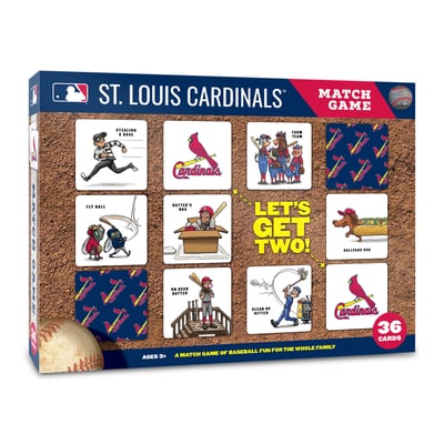 St. Louis Cardinals Fanpoint Licensed Memory Match Game
