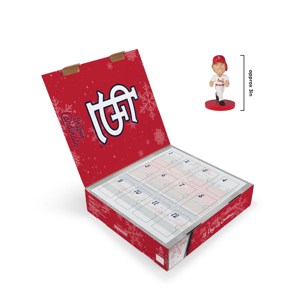 St. Louis Cardinals FOCO Retired Player Bobblehead Advent Calendar
