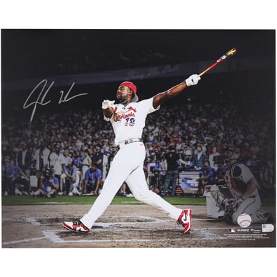 Jordan Walker St. Louis Cardinals Autographed Fanatics Authentic 16" x 20" 2026 MLB Home Run Derby Photograph 