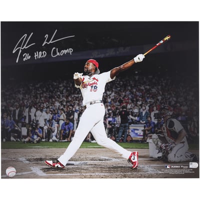 Jordan Walker St. Louis Cardinals Autographed Fanatics Authentic 16" x 20" 2026 MLB Home Run Derby Photograph with "26 HRD Champ" Inscription