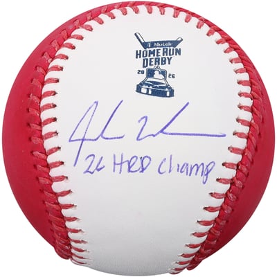 Jordan Walker St. Louis Cardinals Autographed Fanatics Authentic 2026 MLB All-Star Game Moneyball Baseball with "26 HRD Champ" Inscription