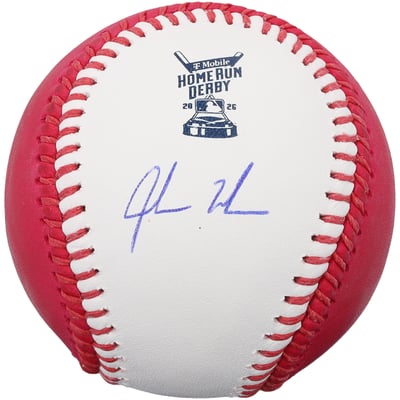 Jordan Walker St. Louis Cardinals Autographed Fanatics Authentic 2026 MLB Home Run Derby Moneyball Baseball