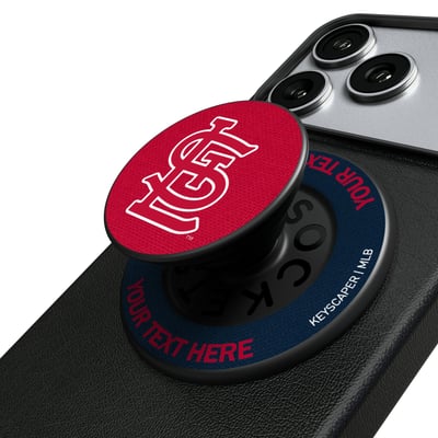 St. Louis Cardinals Keyscaper Personalized PopSockets Magnetic Phone Grip & Stand
