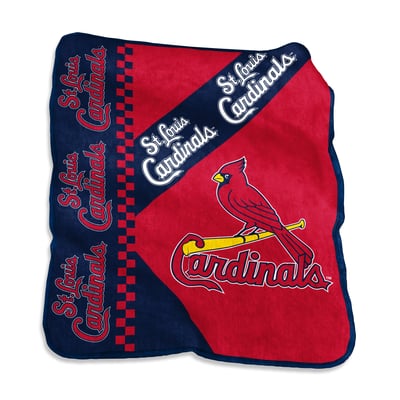 St. Louis Cardinals Logo Brands 50" x 60" Victory Collage Raschel Throw Blanket