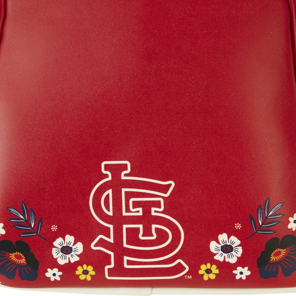 St. Louis Cardinals Loungefly Floral Mini Backpack display picture 1