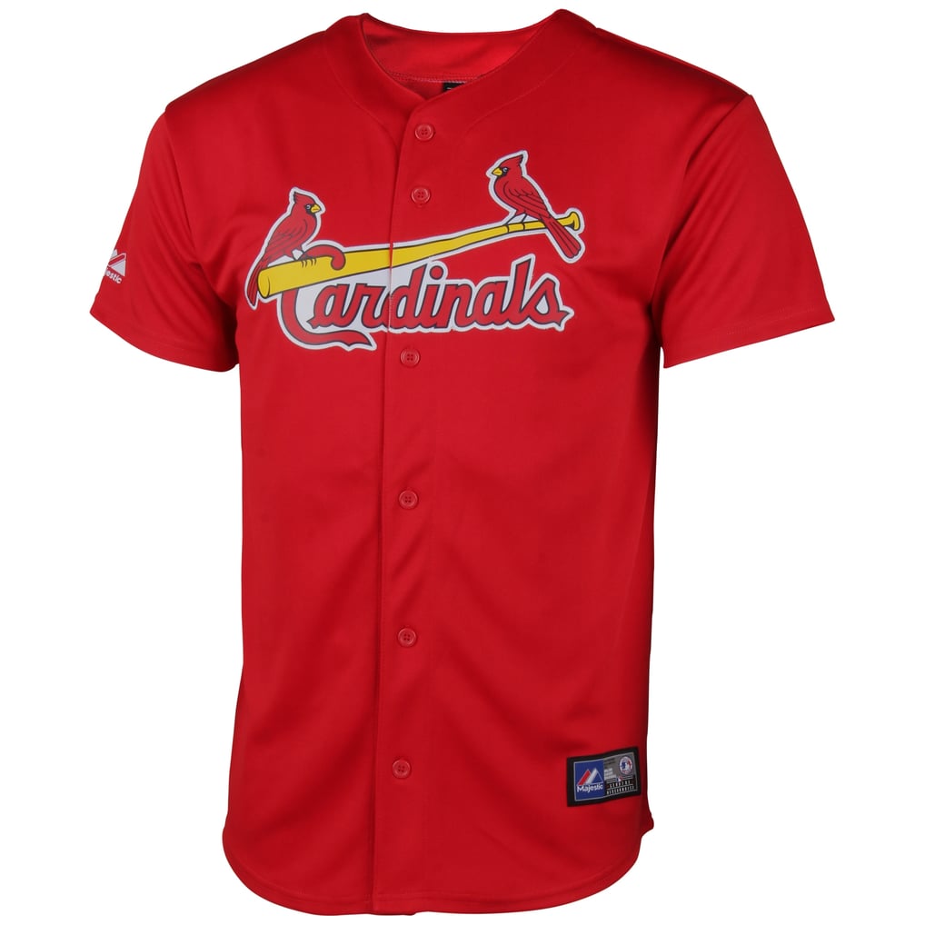 Switzerland Made MLB Shirt St. Louis Cardinals Majestic Cool Base ...