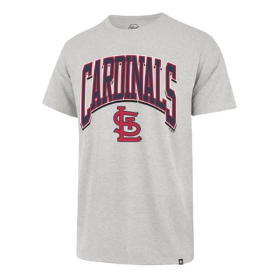 St. Louis Cardinals '47 Walk Tall Franklin T-Shirt - Gray
