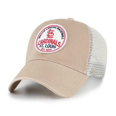  St. Louis Cardinals '47 Clean Up Adjustable Hat - Khaki