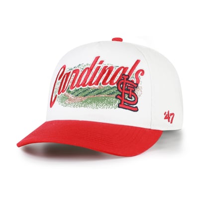 St. Louis Cardinals '47 Enfield Hitch Adjustable Hat - White/Red