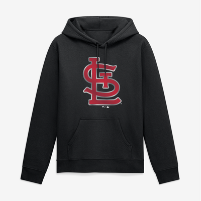 St. Louis Cardinals Big & Tall Forged Mascot Hoodie - Black